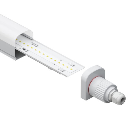 Solight LED osvětlení prachotěsné, IP65, 36W, 4320lm, 3CCT - volitelná chromatičnost, 127cm WO536