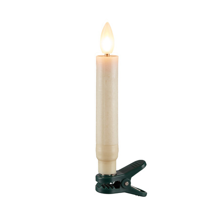 Solight sada LED svíček na vánoční stromek, 10x svíčka, dálkové ovládání, časovač, 1xAAA 1V312