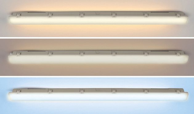 Solight LED osvětlení prachotěsné, IP65, 40W, 4800lm, 3CCT - volitelná chromatičnost, 120cm, Lifud WO529-1