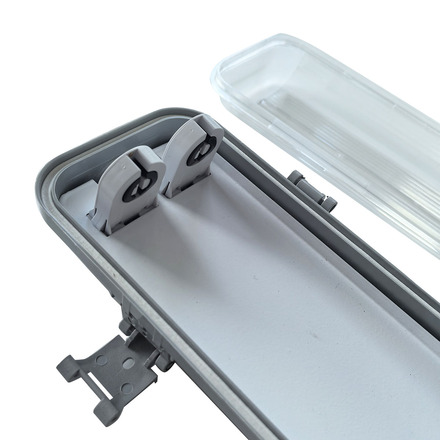 Solight stropní osvětlení prachotěsné, G13, pro 2x 120cm LED trubice, IP65, 127cm WO512-2