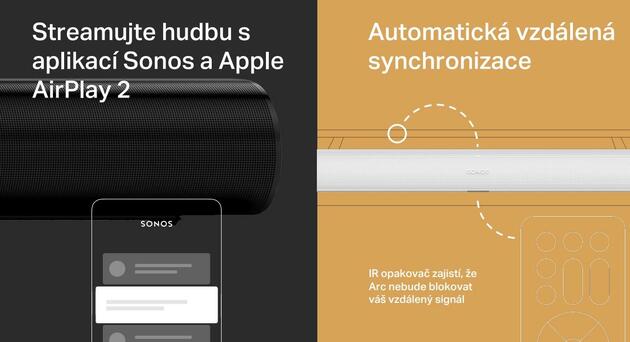 Sonos Soundbar Arc černý