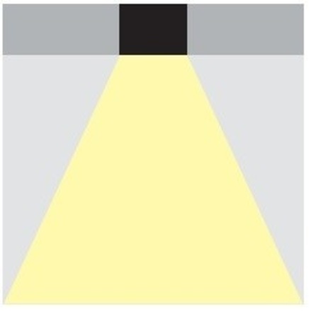 SEC Zápustné nouzové LED svítidlo pro osvětlení závěsného praporku MULTILED-V-AT, cena bez plexi s pikto, 12 x LED, 3h, barva: šedá, NM/M, AUTOTEST 85-B-102-05-00-SP