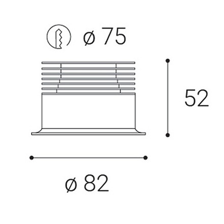 LED2 2150623 SPOT C, B 9W 2700K