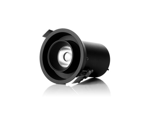 LED2 2252643 HIDE, B 10-20W 4000K zápustné černá